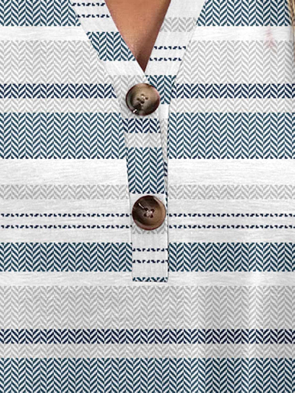 Chic sheer short sleeve blouse - Love Salve